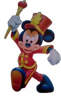 Mickey chef de fanfare