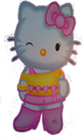 Hello Kitty le clin d'oeil