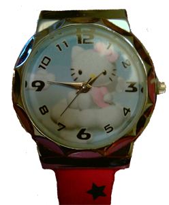 Hello Kitty Montre Quartz Petit Ange