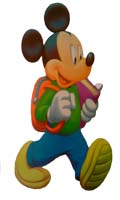 Mickey à l'école