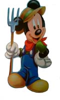 Mickey au Jardin