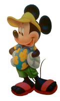 Mickey à la plage