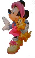 Minnie et son chat