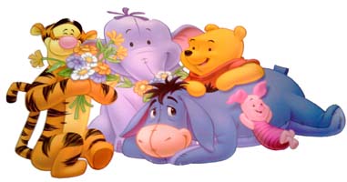 Winnie pause entre amis