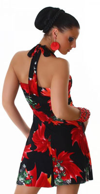 Robe courte forme bustier